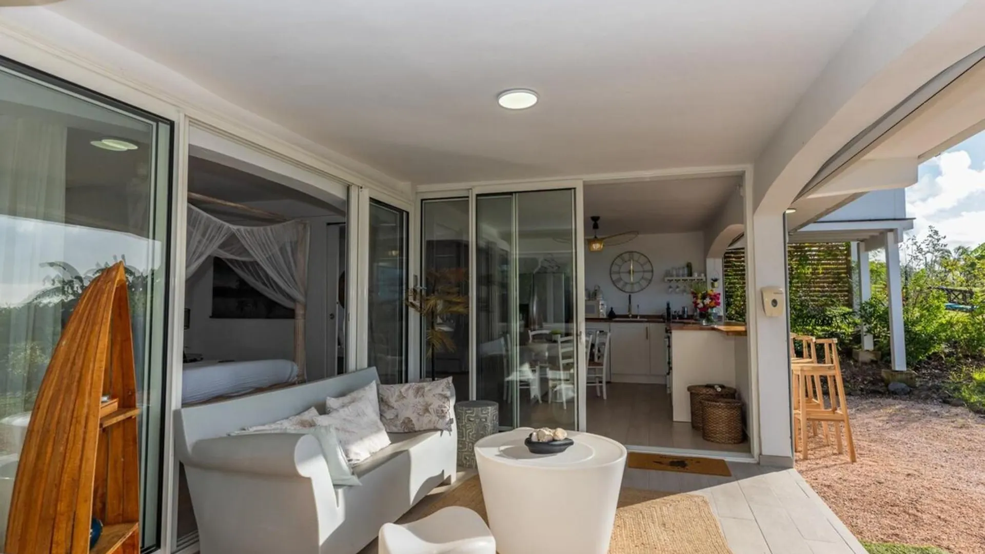 Mont Choisy Vue Imprenable Sur La Mer Et Spa 2Bdcanape Grand Case Apartment