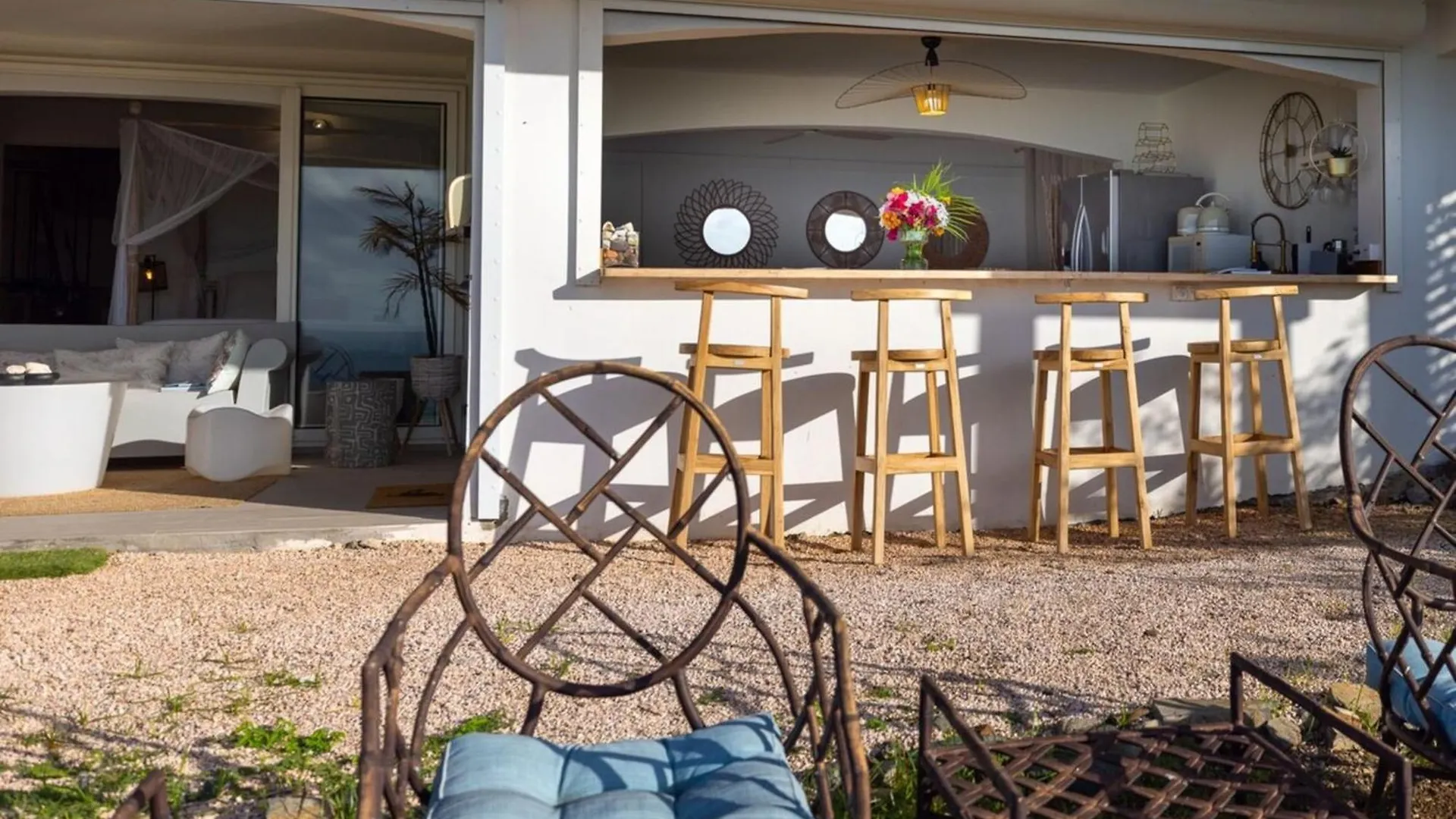 Apartment Mont Choisy Vue Imprenable Sur La Mer Et Spa 2Bdcanape Grand Case Sint Maarten/Saint Martin