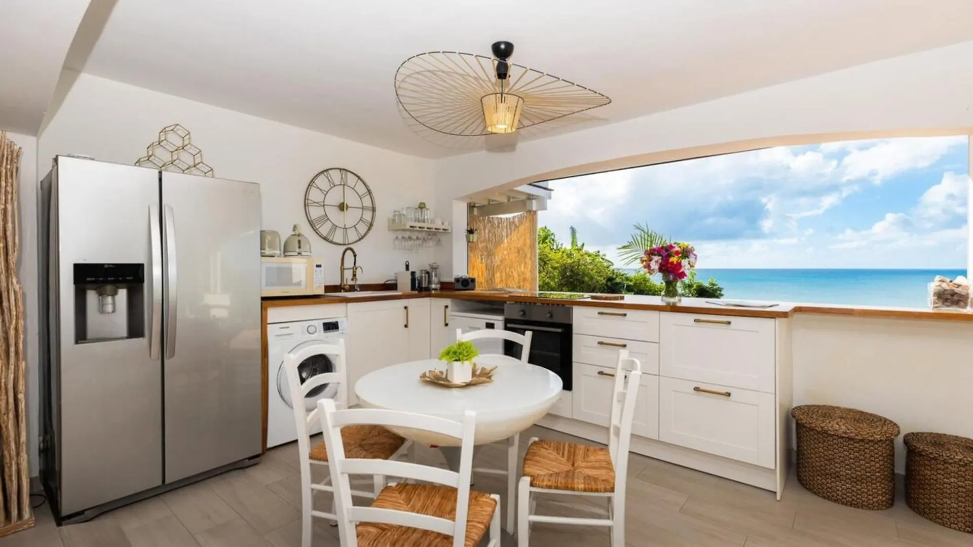 Mont Choisy Vue Imprenable Sur La Mer Et Spa 2Bdcanape Grand Case Apartment
