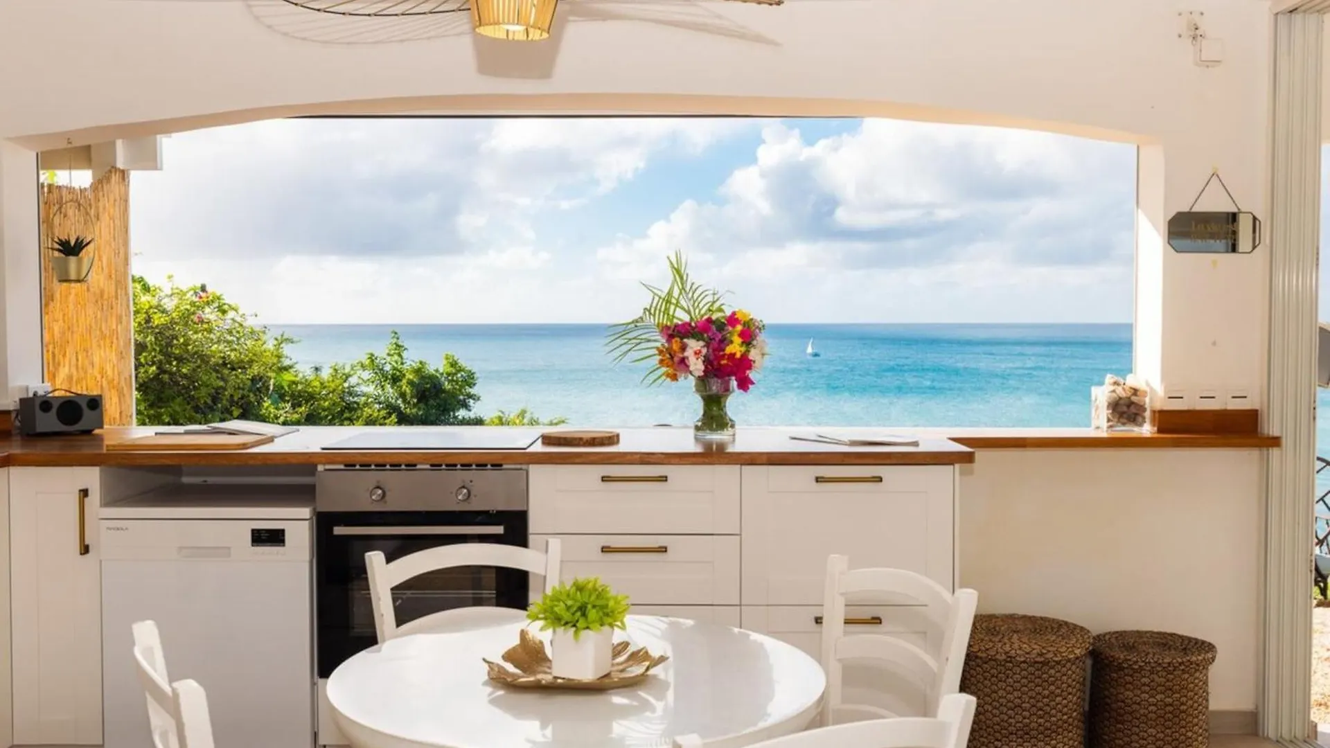Mont Choisy Vue Imprenable Sur La Mer Et Spa 2Bdcanape Grand Case