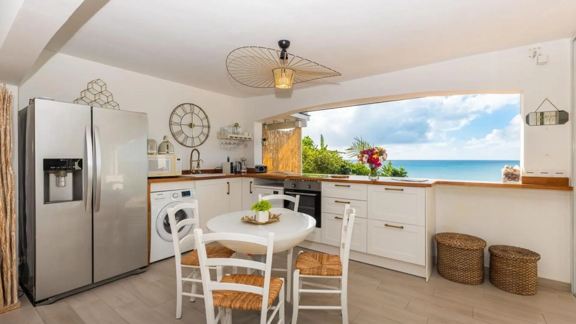 Mont Choisy Vue Imprenable Sur La Mer Et Spa 2Bdcanape Grand Case